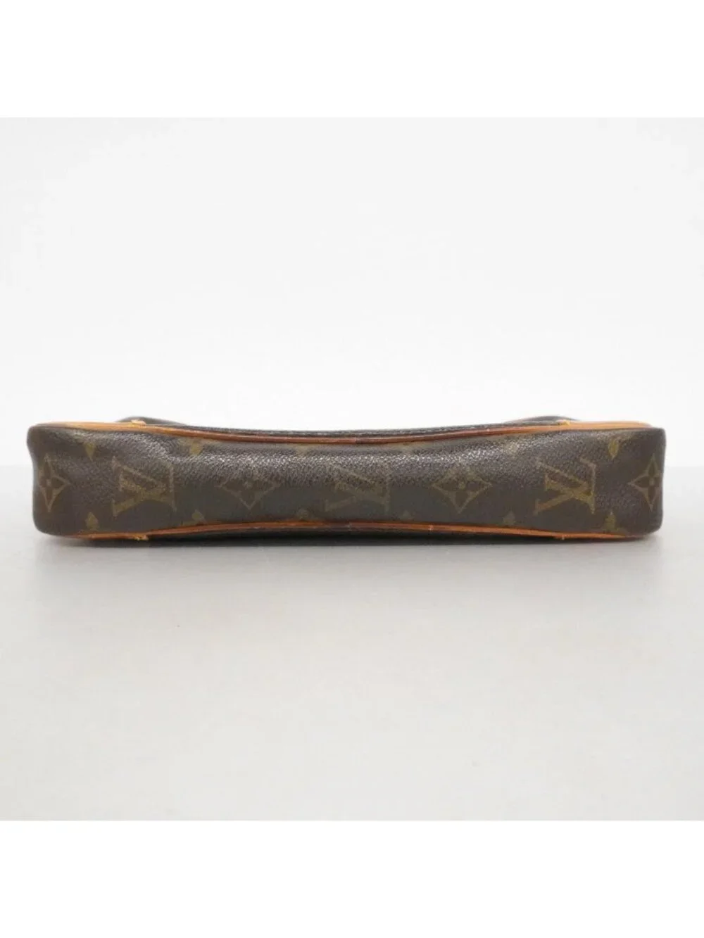 Louis Vuitton Clutch Monogram Marly Dragonne GM Brown